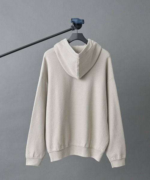 COLONY 2139（コロニートゥーワンスリーナイン）の「スウェットライクコットン混ニットパーカー（パーカー・メンズ・ブラウン/グレー/ブラック・LARGE/MEDIUM）」の4枚目の写真