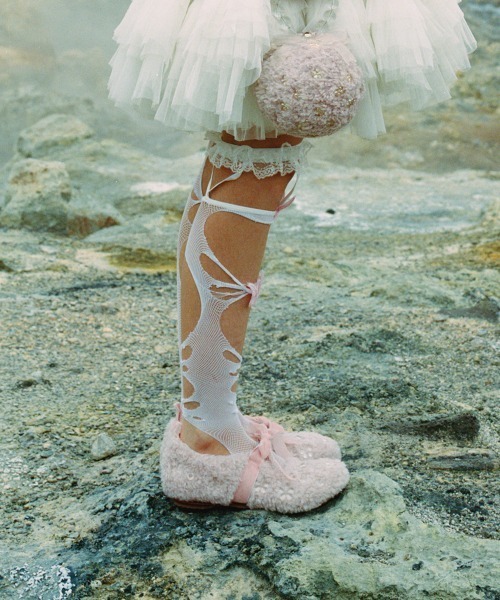 ROCKFISH WEATHERWEAR（ロックフィッシュウェザーウェア）の「[X SUSAN FANG] FURRY MARYJANES（バレエシューズ・レディース・ブラック/ピンク/クリーム・23.5cm/24.5cm/23.0cm/24.0cm/25.0cm）」の20枚目の写真