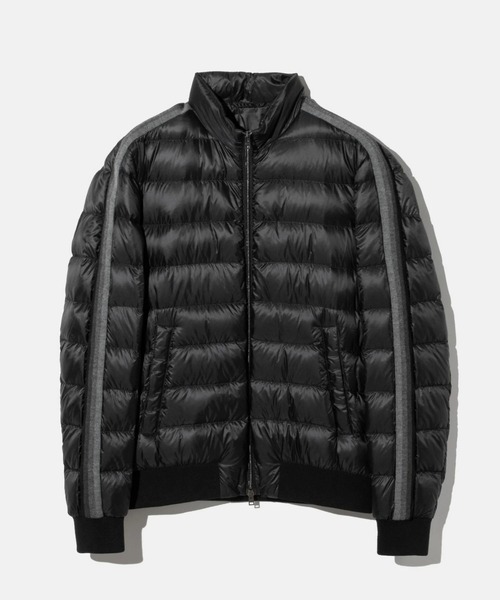 HERNO(ヘルノ)の「HERNO RESORT DOWN JACKET ヘルノ リゾート ダウンジャケット(ダウンジャケット/コート・メンズ・ブラック/ネイビー系1/グレー系1・50/48/46)」の2枚目の写真