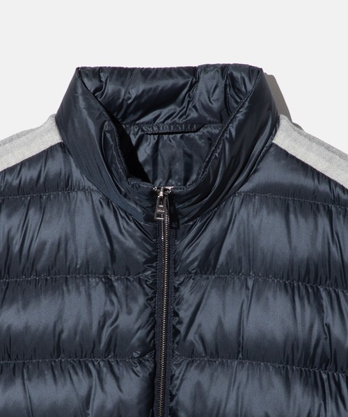 HERNO(ヘルノ)の「HERNO RESORT DOWN JACKET ヘルノ リゾート ダウンジャケット(ダウンジャケット/コート・メンズ・ブラック/ネイビー系1/グレー系1・50/48/46)」の9枚目の写真