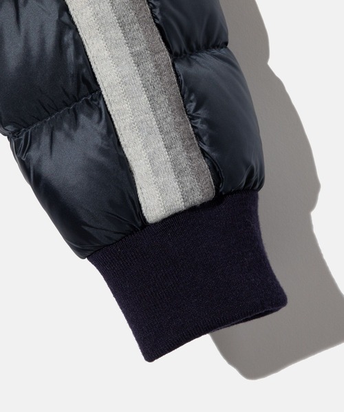HERNO(ヘルノ)の「HERNO RESORT DOWN JACKET ヘルノ リゾート ダウンジャケット(ダウンジャケット/コート・メンズ・ブラック/ネイビー系1/グレー系1・50/48/46)」の11枚目の写真
