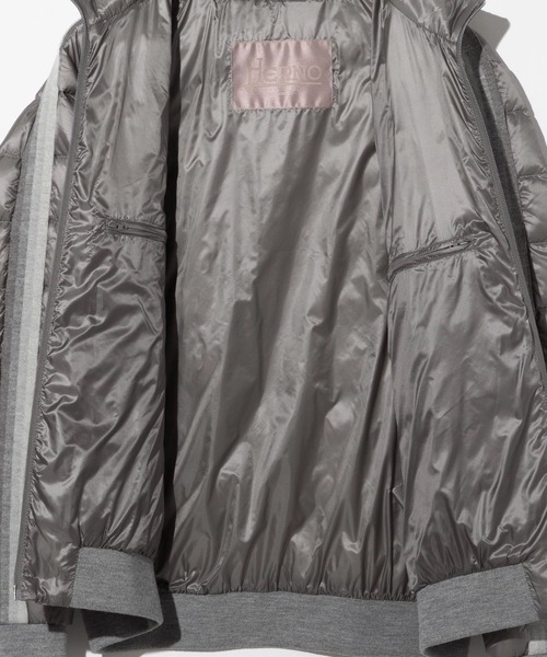 HERNO(ヘルノ)の「HERNO RESORT DOWN JACKET ヘルノ リゾート ダウンジャケット(ダウンジャケット/コート・メンズ・ブラック/ネイビー系1/グレー系1・50/48/46)」の16枚目の写真