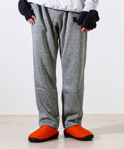 GRAMICCI】BONDING KNIT FLEECE EAZY TAPERED PANT（その他パンツ