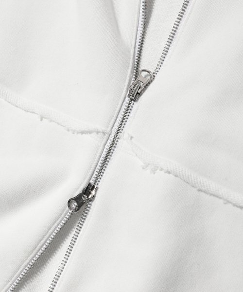 YOUHEE(ユヒ)の「RIBBON DETAIL HOOD ZIP-UP WHITE(パーカー・レディース・その他・FREE)」の8枚目の写真