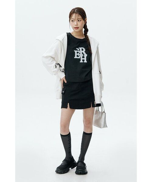 YOUHEE(ユヒ)の「RIBBON DETAIL HOOD ZIP-UP WHITE(パーカー・レディース・その他・FREE)」の13枚目の写真