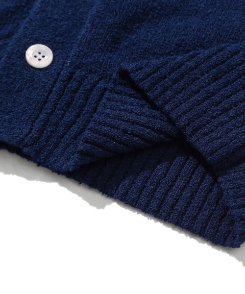 TRILLION（トリリオン）の「ウォッシャブルブックルカラー 半袖ニット(CURRENT NAVY)（Tシャツ/カットソー・レディース・その他・MEDIUM/LARGE/X-LARGE）」の6枚目の写真