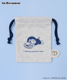 Flowering（フラワーリング）の「I’M DORAEMON/スウェット巾着（ポーチ）」