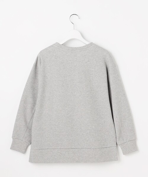 J.PRESS(ジェイプレス)の「ラメ裏毛 カットソー(Tシャツ/カットソー・レディース・アイボリー系/ライトグレー系・LARGE/MEDIUM)」の14枚目の写真