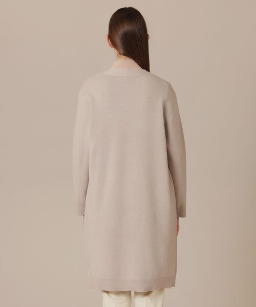 MACKINTOSH LONDON(マッキントッシュ ロンドン)の「ウールスムースニットカーディガン(カーディガン/ボレロ・レディース・ベージュ/グレー系その他・38)」の8枚目の写真