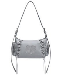 BLACKPURPLE（ブラックパープル）の「【BLACK PURPLE】Glow Corset Bag / 【ブラックパープル】グロウコルセットバッグ（ショルダーバッグ）」