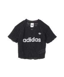 adidas(�A�f�B�_�X)��adidas SMOCKED CALI TEE / �A�f�B�_�X �X���b�N �J�� �e�B�[(T�V���c/�J�b�g�\�[)
