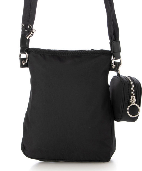 cache cache(カシュ カシュ)の「カシュカシュ cachecache / ミニポーチ付きギャザーショルダーナイロンバッグ(ショルダーバッグ・レディース・ベージュ/イエロー/ブラック・FREE)」の4枚目の写真