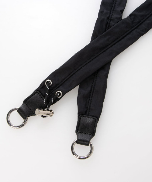 cache cache(カシュ カシュ)の「カシュカシュ cachecache / ミニポーチ付きギャザーショルダーナイロンバッグ(ショルダーバッグ・レディース・ベージュ/イエロー/ブラック・FREE)」の22枚目の写真