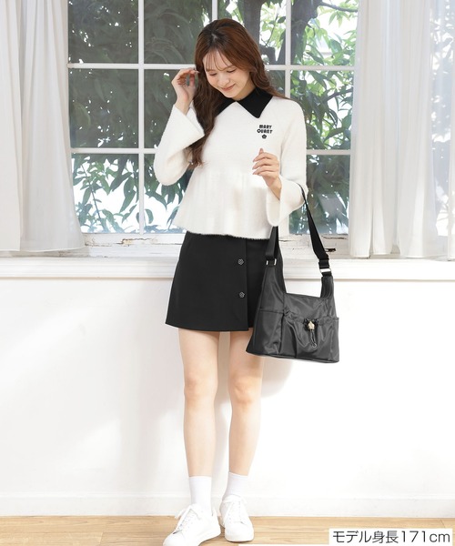 シャギーペプラム プルオーバー（ポロシャツ）｜MARY QUANT（マリー