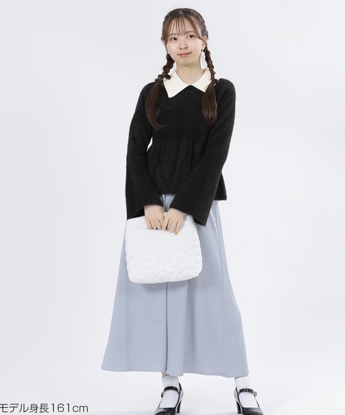 シャギーペプラム プルオーバー（ポロシャツ）｜MARY QUANT（マリー