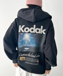 KODAK（コダック）の「【日本未発売/WEB限定】KODAK(コダック)/グラフィック ハーフジップ パーカー フーディ/Scenery graphic Semi-zipup Hoodie（パーカー）」