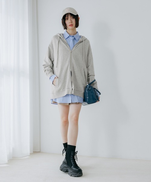 PAGEBOY（ページボーイ）の「フラップBOXミニスカート（スカート・レディース・グレー/ブラウン系その他/ブラック・FREE）」の17枚目の写真