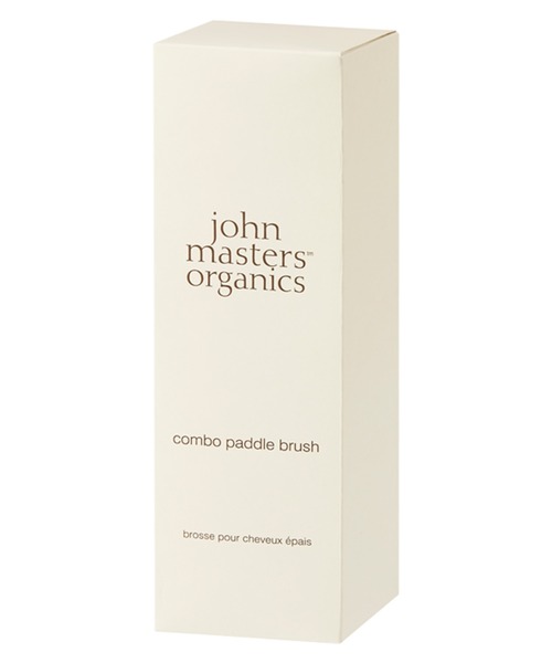 john ｍasters organics（ジョンマスターオーガニック）の「コンボパドルブラシ（ヘアブラシ・レディース・ブラウン・FREE）」の6枚目の写真