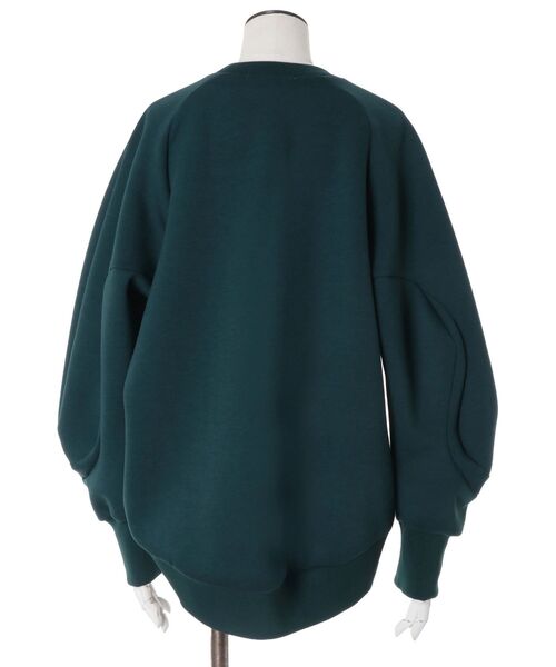 UN3D.（アンスリード）の「WAVE TUCK JERSEY TOP / ウェーブタックジャージートップ（Tシャツ/カットソー・レディース・ホワイト/ブラック/ターコイズブルー・FREE）」の19枚目の写真