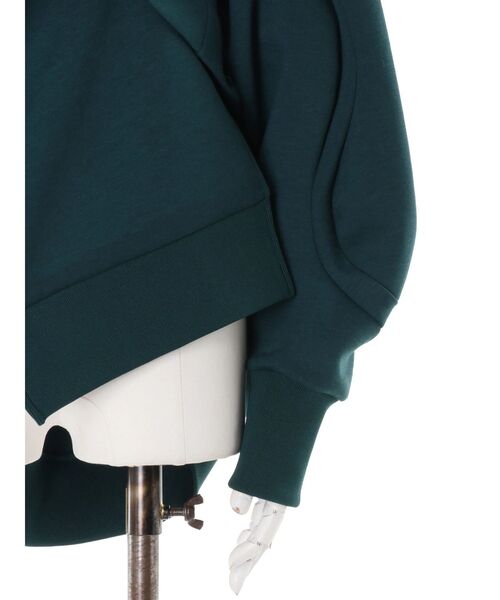 UN3D.（アンスリード）の「WAVE TUCK JERSEY TOP / ウェーブタックジャージートップ（Tシャツ/カットソー・レディース・ホワイト/ブラック/ターコイズブルー・FREE）」の22枚目の写真