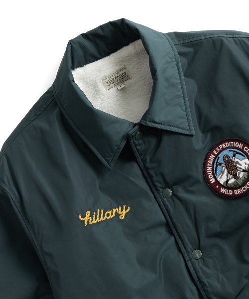 WILD BRICKS(ワイルドブリックス)の「DW HILLARY JACKET (dark green)(ナイロンジャケット・メンズ・その他・LARGE/X-LARGE/MEDIUM)」の4枚目の写真