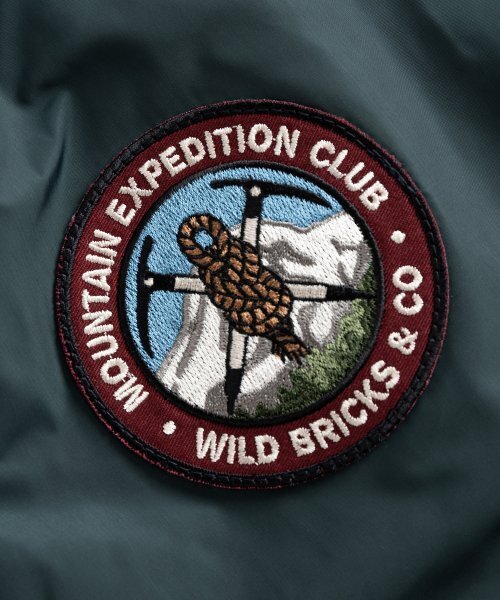 WILD BRICKS(ワイルドブリックス)の「DW HILLARY JACKET (dark green)(ナイロンジャケット・メンズ・その他・LARGE/X-LARGE/MEDIUM)」の5枚目の写真