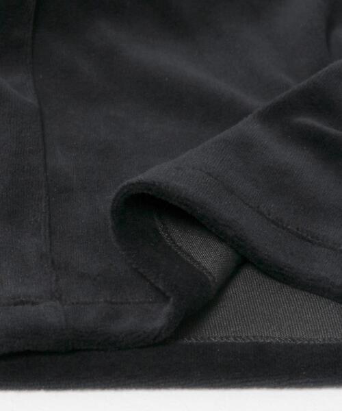 EKAL（エカル）の「ベロアストレートパンツ（その他パンツ・レディース・ネイビー/ブラック・ONE）」の4枚目の写真