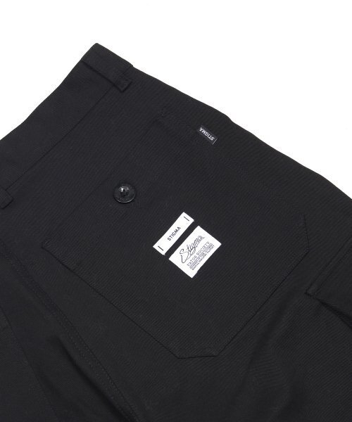 STIGMA(スティグマ)の「10s TWILL COTTON WIDE PARACHUTE PANTS BLACK(その他パンツ・メンズ・その他・LARGE/MEDIUM/X-LARGE)」の8枚目の写真