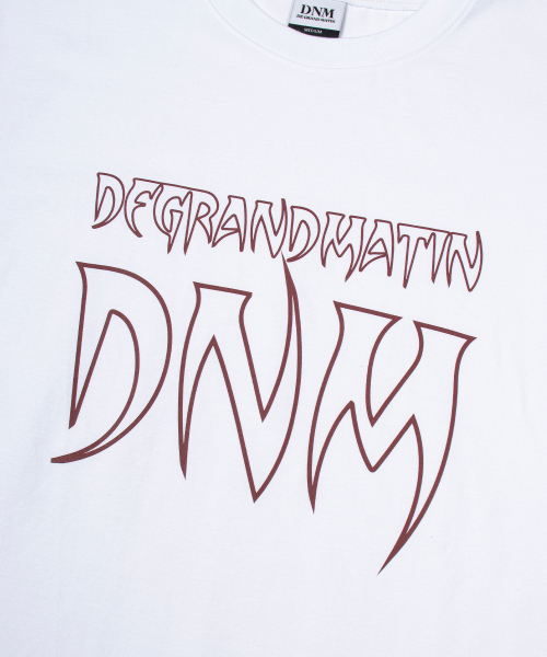 DE GRAND MATIN(ディグランドマーティン)の「EDGE LOGO TEE_WHITE(Tシャツ/カットソー・レディース・その他・MEDIUM/LARGE)」の5枚目の写真
