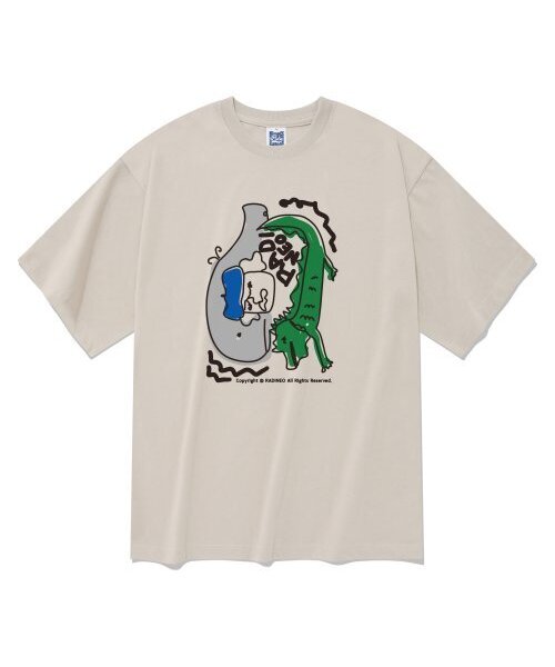 RADINEO(ラディネオ)の「トリオ 半袖Tシャツ ベージュ(Tシャツ/カットソー・メンズ・その他・LARGE/MEDIUM/SMALL/X-LARGE)」の1枚目の写真