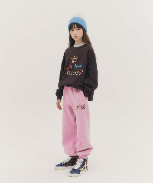 FRISE(フリゼ)の「スウェットパンツ_ピンク_キッズ(スウェットパンツ・レディース・その他・110)」の1枚目の写真