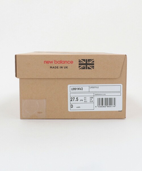NEW BALANCE(ニューバランス)の「<New Balance> U991NV2/スニーカー(スニーカー・メンズ・ネイビー・27.5cm/27cm)」の7枚目の写真