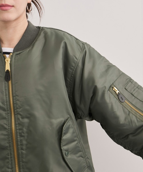 ROTHCO（ロスコ）の「【ROTHCO/ロスコ】MA-1 FLIGHT JAKET（MA-1・レディース・カーキ系/ブラウン系・FREE）」の15枚目の写真