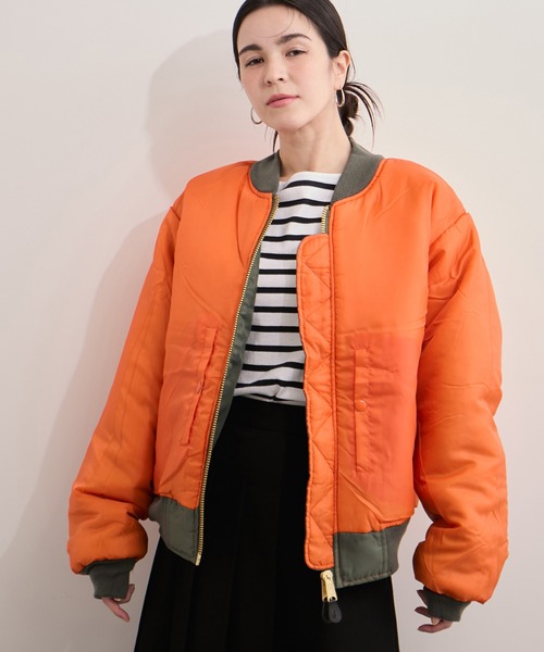 ROTHCO（ロスコ）の「【ROTHCO/ロスコ】MA-1 FLIGHT JAKET（MA-1・レディース・カーキ系/ブラウン系・FREE）」の22枚目の写真