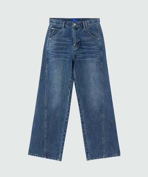 DECET(デケト)の「Curved Wide Jeans DCPT033Blue(デニムパンツ・レディース・その他・34/30/26/28/32)」の13枚目の写真