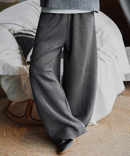 TOBEE（トゥビー）の「【TOBEE】ワイドシルエット ボンディング バレルレッグ スウェットパンツ（スウェットパンツ・メンズ・グレー/ライトグレー/ブラック・LARGE/X-LARGE/MEDIUM）」の18枚目の写真