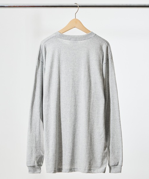 salle de bal（サルデバル）の「【 Ado Mizumori / 水森亜土 】 刺繍ロングスリーブTEE  WNI（Tシャツ/カットソー・レディース・グレー/ブラック/アイボリー/ホワイト/バーガンディー/グリーン・FREE）」の10枚目の写真