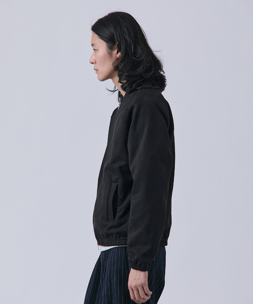 B.C STOCK（ベーセーストック）の「ヴィーガンスエード ブルゾン（ブルゾン・メンズ・ブラウン/ブラック/チャコールグレー・MEDIUM/LARGE）」の6枚目の写真