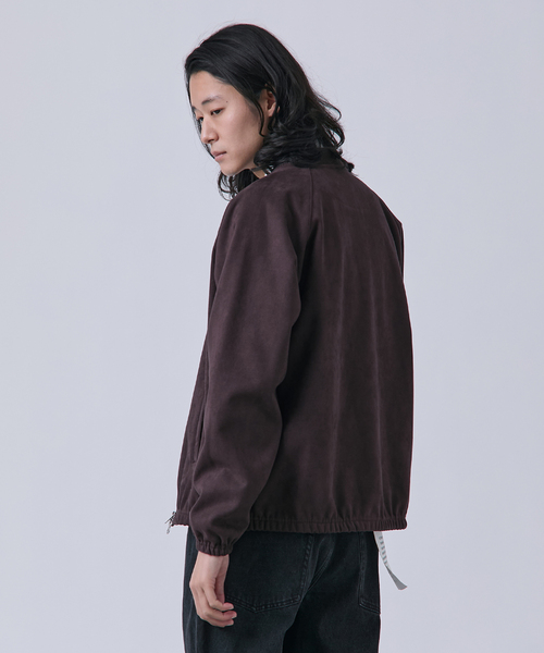 B.C STOCK（ベーセーストック）の「ヴィーガンスエード ブルゾン（ブルゾン・メンズ・ブラウン/ブラック/チャコールグレー・MEDIUM/LARGE）」の15枚目の写真