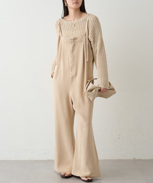 LOUNGEDRESS（ラウンジドレス）の「フルイドオールインワン（サロペット/オーバーオール・レディース・ベージュ/オフホワイト・MEDIUM/SMALL）」の12枚目の写真