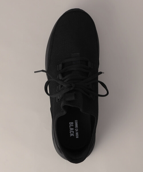 COMME CA MEN(コムサメン)の「【COMME CA MEN BLACK】ウォータープルーフ ニットスニーカー(スニーカー・メンズ・チャコールグレー/ブラック・26.0cm/27.0cm/25.0cm)」の5枚目の写真