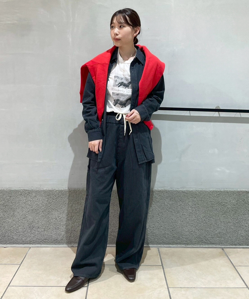 ホースフォトロングTシャツ（Tシャツ/カットソー）｜FRAMeWORK