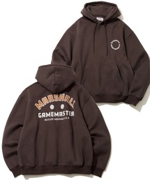 MARSHALL GAMEMASTER（マーシャルゲームマスター）の「【MARSHALL GAMEMASTER/マーシャル ゲームマスター】Classic  Crest Logo Pullover Hoodie/クラシック クレスト ロゴ プルオーバー フーディ（パーカー）」