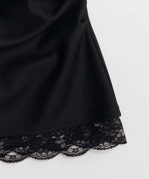 PRANK PROJECT（プランクプロジェクト）の「【2026Spring Pre-Order】ドレープベアトップ / Drape Bear Top（チューブトップ・レディース・ブラック/ベージュ・FREE）」の20枚目の写真