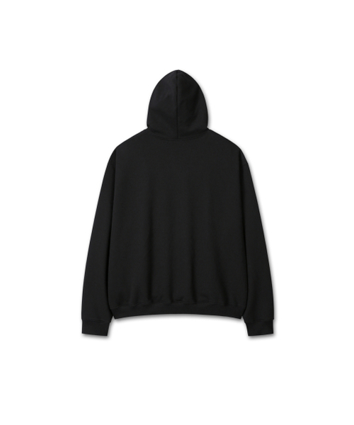 9999ARCHIVE(9999アーカイブ)の「Grunge Bone Logo Hoodie(パーカー・レディース・ブラック・1/2/3)」の3枚目の写真