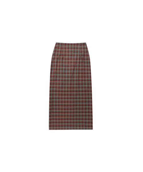 REORG(リオルグ)の「EOT SOFT CHECK MAXI SKIRT GREEN CHOCO(スカート・レディース・その他・SMALL/MEDIUM/LARGE)」の5枚目の写真