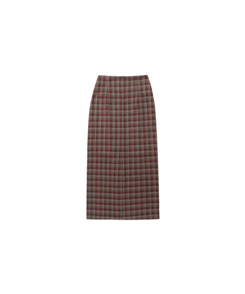 REORG(リオルグ)の「EOT SOFT CHECK MAXI SKIRT GREEN CHOCO(スカート・レディース・その他・SMALL/MEDIUM/LARGE)」の6枚目の写真