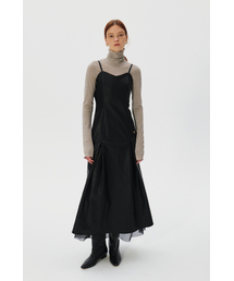 KUME（クメ）の「Faux Leather Bustier Dress（ワンピース）」