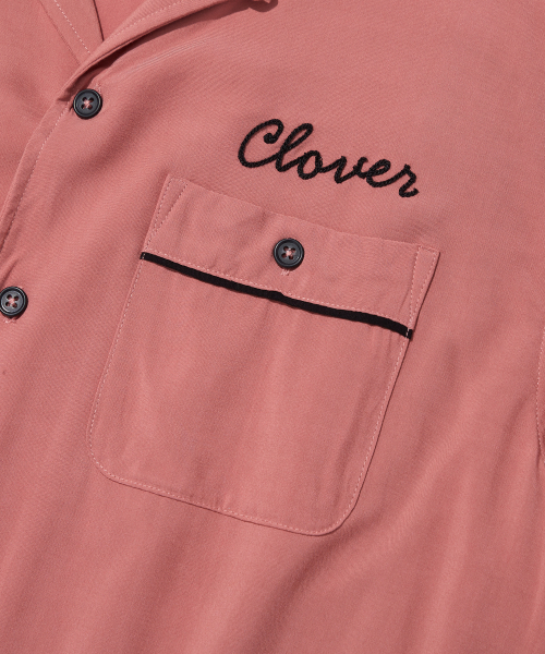 OUTSTANDING（アウトスタンディング）の「VINTAGE RAYON BOWLING HALF SHIRT_PINK（シャツ/ブラウス・レディース・その他・SMALL/MEDIUM/LARGE）」の6枚目の写真