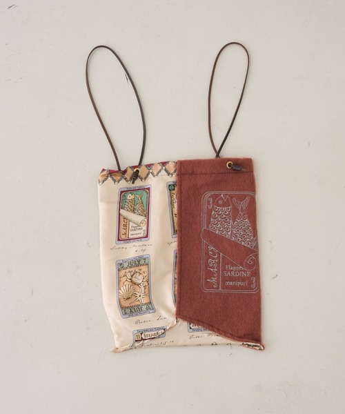 manipuri（マニプリ）の「【manipuri/マニプリ】刺繍プリントトートバックL（トートバッグ・レディース・アイボリー/ワイン・フリー）」の9枚目の写真